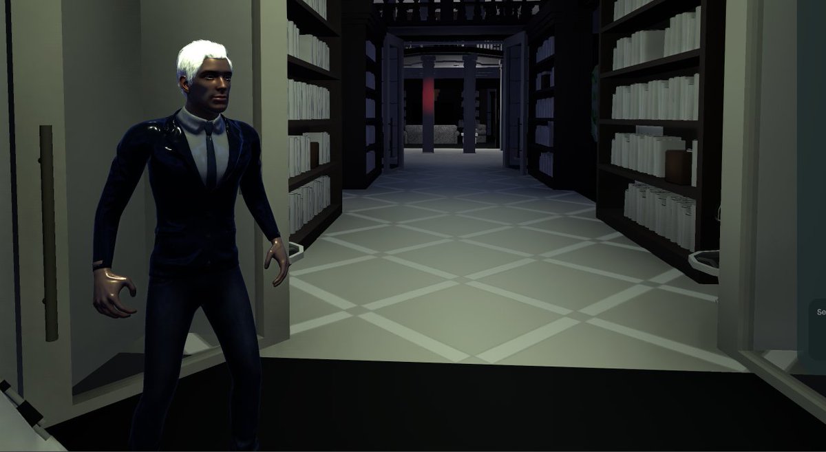 This guy seems trustworthy… let’s just hope he doesn’t lure us into some mysterious mansion, lock the doors behind us, and leave a trail of cryptic clues to escape.
And please… not a haunted house. Anything but that.
<a href="/_portals_/">Portals</a> <a href="/BlockofHorror/">Block of Horror</a> <a href="/AtariX/">Atari X</a>