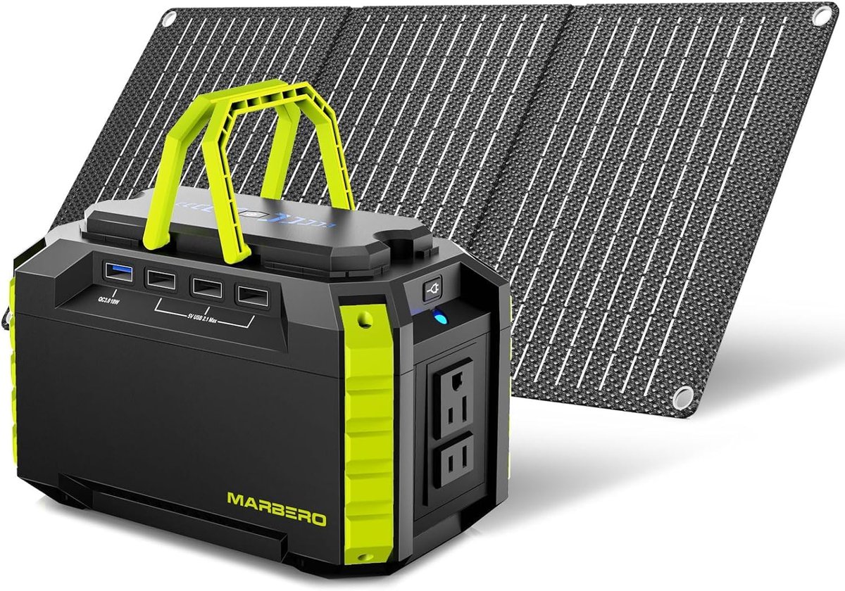 D26585421D's tweet image. Amazon Lightning Deal!
Amazon has the MARBERO Solar Generator 150Wh Portable Power Station + Solar Panel for $81 🔋
Perfect for camping, RVs, fishing trips, or emergencies — limited-time lightning deal! ⏰
amzn.to/4odZGfy
ad
#AmazonDeals #LightningDeal #SolarGenerator…