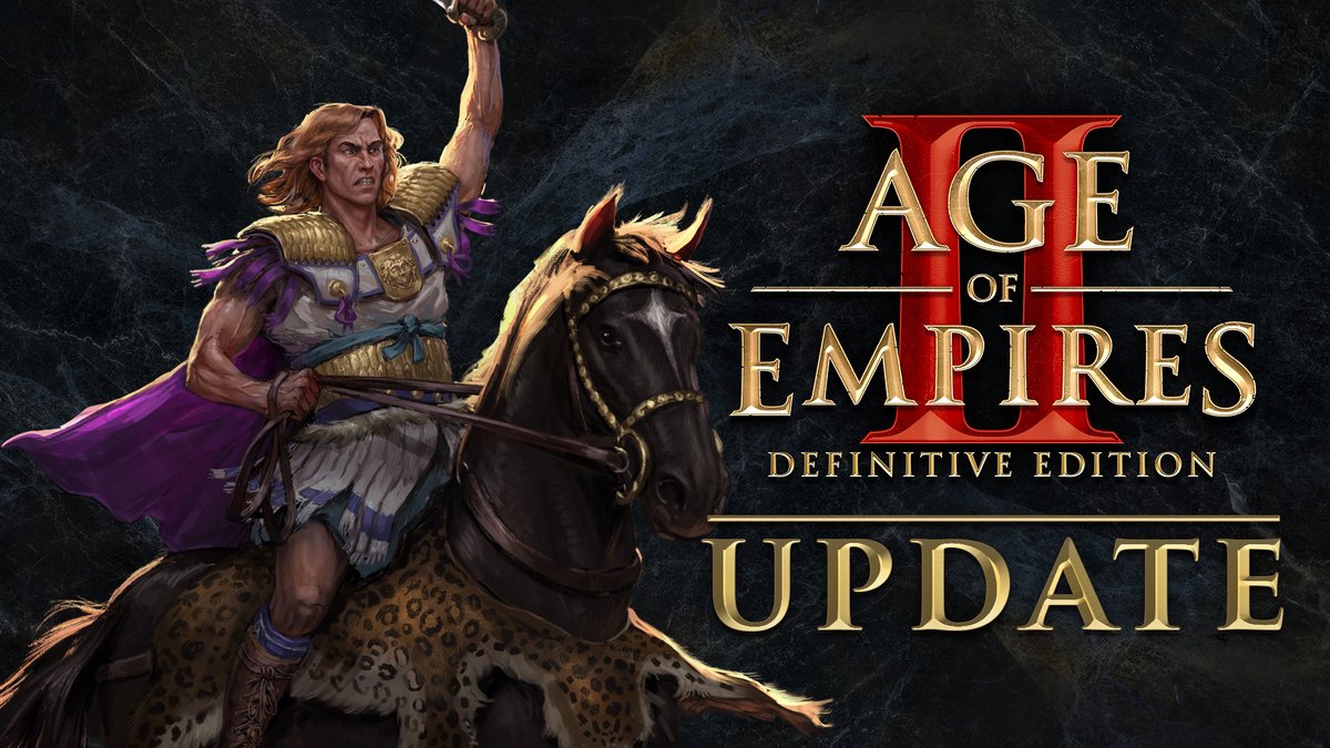 A new update is now available for #AoEIIDE!

In addition to today's launch of Chronicles: Alexander the Great, this update focuses on bug fixes, balance changes, performance, and what's on the horizon.

📜 Release notes: aoe.ms/AgeIIDE-Update…