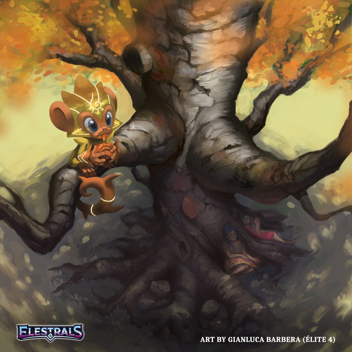 Happy #PortfolioDay !
I'm Gianluca from Italy and I make art for TCGs, especially <a href="/Elestrals/">Elestrals</a> !