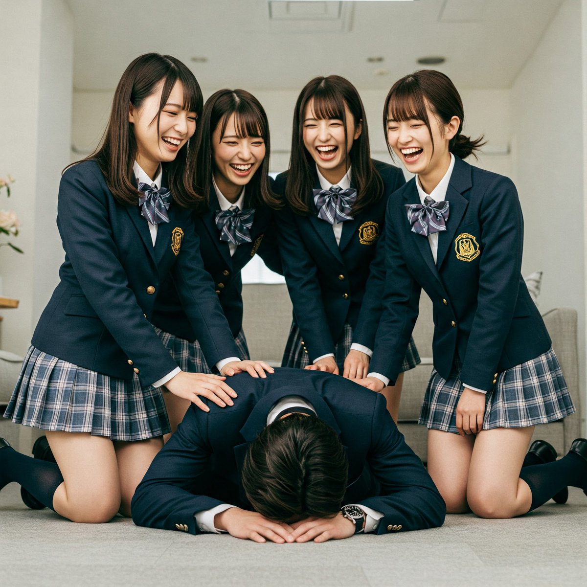 #ImageFX
あはは、本当に土下座してるー笑