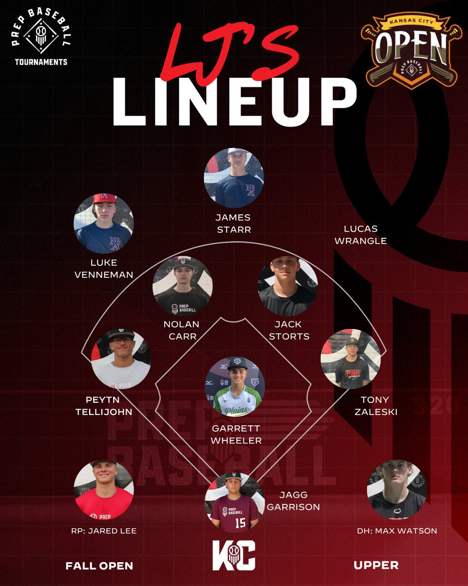 🚨 Fall Open LJ's Lineup Upper (2027/2026) 🚨

<a href="/PrepBaseballKC/">Prep Baseball Kansas City</a> // <a href="/PBRTournaments/">Prep Baseball Tournaments</a>