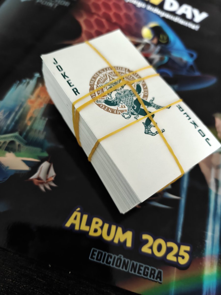 🎮 Patri H.R • ✍🏻 (@gamepatry) on Twitter photo ¡Pues ya estaría! Tengo el álbum de <a href="/bcngamefest/">BCN Game Fest</a> 2025 completo (a excepción de los cromos extra).
Así que... He hecho una lista de los cromos que me sobran por si alguien quiere completar su álbum!
No cobro nada por ellos, sólo que paguéis el envío y listo!
🃏 #IndieDevDay ¡Pues ya estaría! Tengo el álbum de <a href="/bcngamefest/">BCN Game Fest</a> 2025 completo (a excepción de los cromos extra).
Así que... He hecho una lista de los cromos que me sobran por si alguien quiere completar su álbum!
No cobro nada por ellos, sólo que paguéis el envío y listo!
🃏 #IndieDevDay
