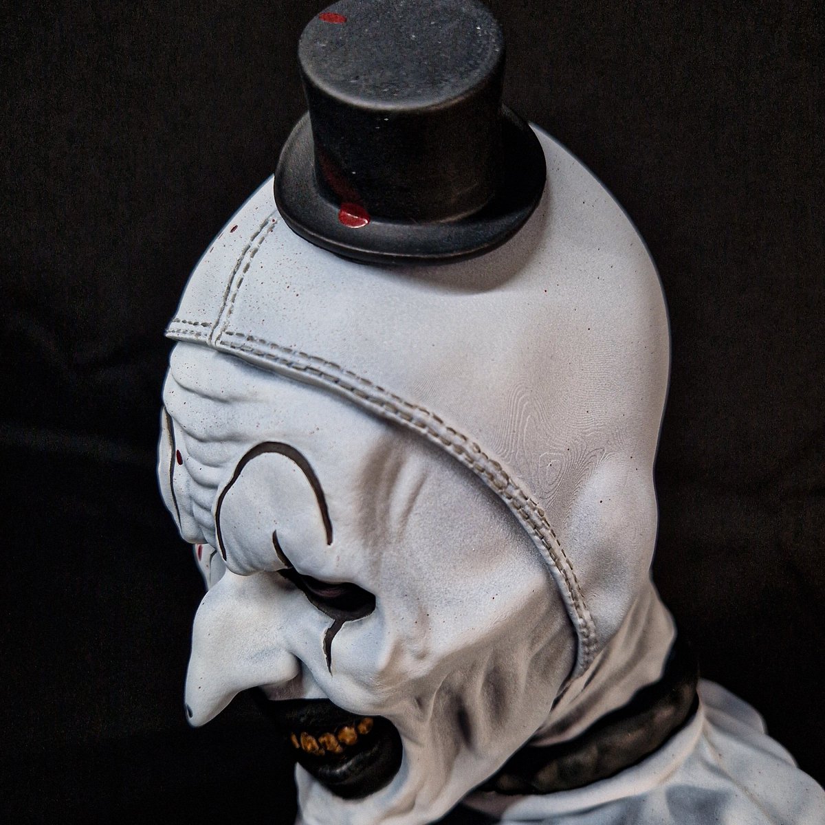 BrtDlm's tweet photo. Art the clown from Terrifier 💀🤡 https://t.co/TJxFPUGFpj