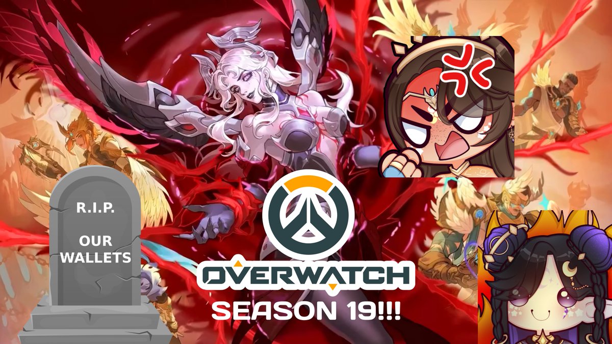 Blizzard won't let our wallets rest....🥲

We're live NOW for Season 19 gaming!!!
Link in bio!
#Overwatch2 #vtuber
