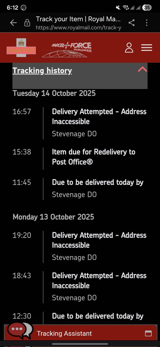 jason_auburn's tweet image. @RoyalMail could you stop saying my address is not accessible! He keeps going to the wrong place it&apos;s a residential address!
