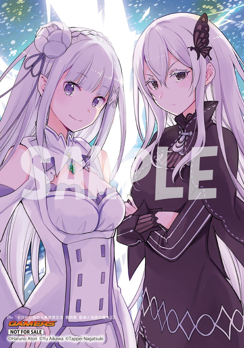 Rezero_official's tweet image. ||◤コミカライズ特典情報◢||
◆ゲーマーズ様の第四章12巻特典!
花鶏ハルノ先生描き下ろし
エミリアとエキドナ、二人の美麗ブロマイドをお届け‼️
✅詳細はこちら
gamers.co.jp/pn/%E3%80%90%E…
#リゼロ