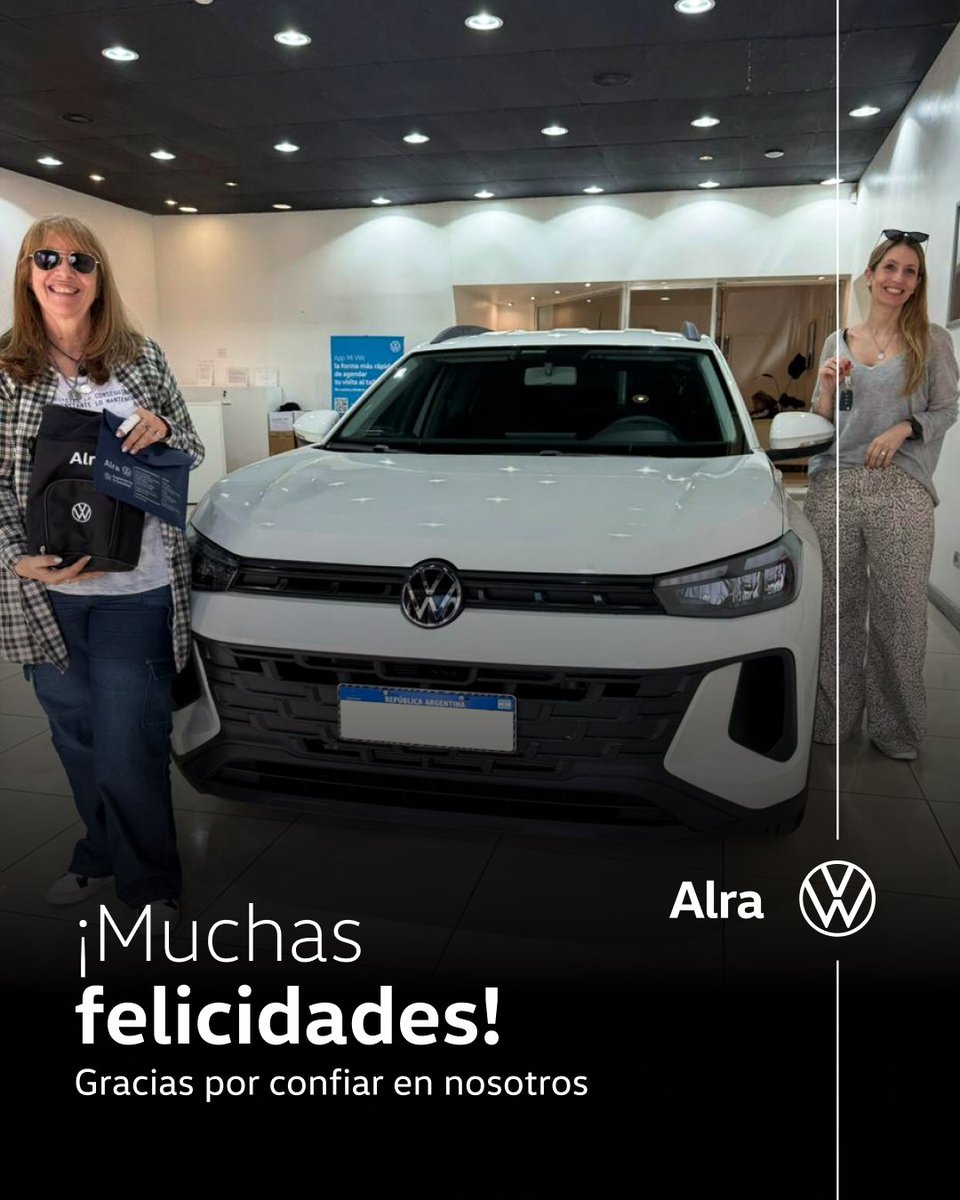 alravwoficial's tweet image. 🚗 ¡Bienvenidos a la familia Alra Volkswagen!

✨ ¡A disfrutar cada kilómetro con su nuevo VW!
✅ Gracias por confiar en nosotros.

#VW #Volkswagen #Alra #AlraVolkswagen #VolkswagenArgentina #VolkswagenFinancialServices