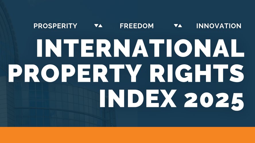We are excited to announce the 2025 International Property Rights Index! As a tool for policy makers, researchers, and entrepreneurs the IPRI shows the continued importance of property rights in the modern economy. Dive into the findings today! bit.ly/3F9vpYP #IPRI2025
