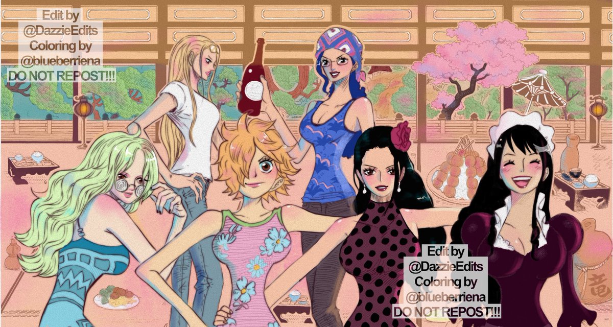 Berrys art is so adorable, make sure to commission her! Recently she did a beautiful coloring of one of my manga edits!❤