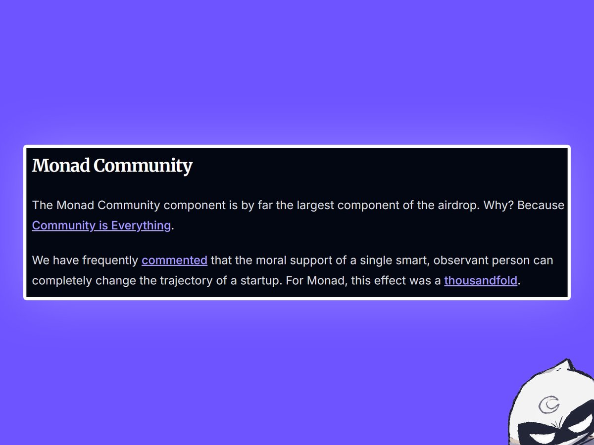 Disappointment of the year = <a href="/monad/">Monad (mainnet arc)</a>
Many people have already checked the $MON checker, and saw their Not Eligible

Let us figure out why, in the end, the project community was simply used

1/ The beginning

Most people heard about Monad back in spring 2025, when they announced a