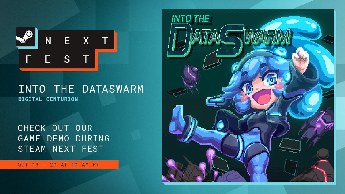 digitalcenturi's tweet image. Into the Dataswarm is making its invasion into Steam Next Fest! Try out our demo and explore 20+ levels of mind-bending puzzles! Support us by wishlisting our game on Steam! store.steampowered.com/app/3891060/In…

#SteamNextFest #dataswarm #gamedev #indiedev #lowpoly #3D #puzzle #unity