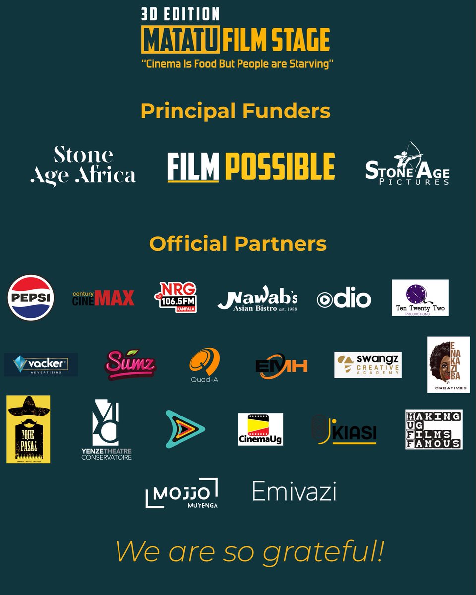 💛✨ We Are So Grateful! ✨💛

As we wrap up the Uganda Edition of the 3rd Edition of <a href="/matatufilmstage/">Matatu Film Stage</a>, we want to take a moment to say a big THANK YOU to everyone who made this journey possible. 🎬🌍