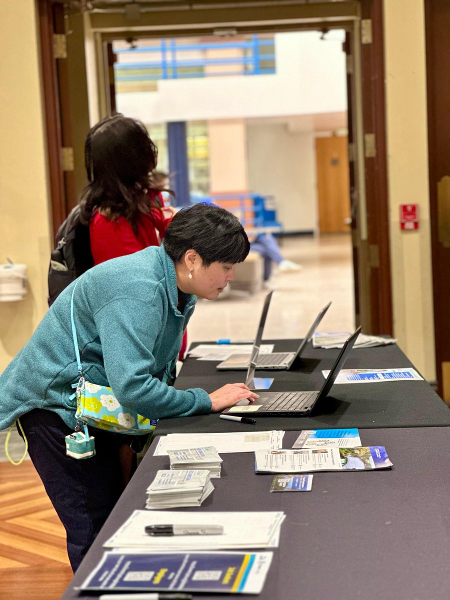 NatlHydroAssoc's tweet photo. Building the next generation of #WaterPower talent! 
NHA &amp; the @HydropwrFound  hosted a Clean Energy Career Expo at @PittTweet  to connect students with industry pros, strengthening the future workforce!
#CleanCurrents #CC25 #hydro https://t.co/yRPEe8t8pE