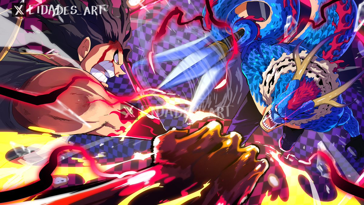WHAT IF ?
luffy vs katakuri !
 hope u like it :)

#ONEPIECE #luffy #katakuri #AnimeArt