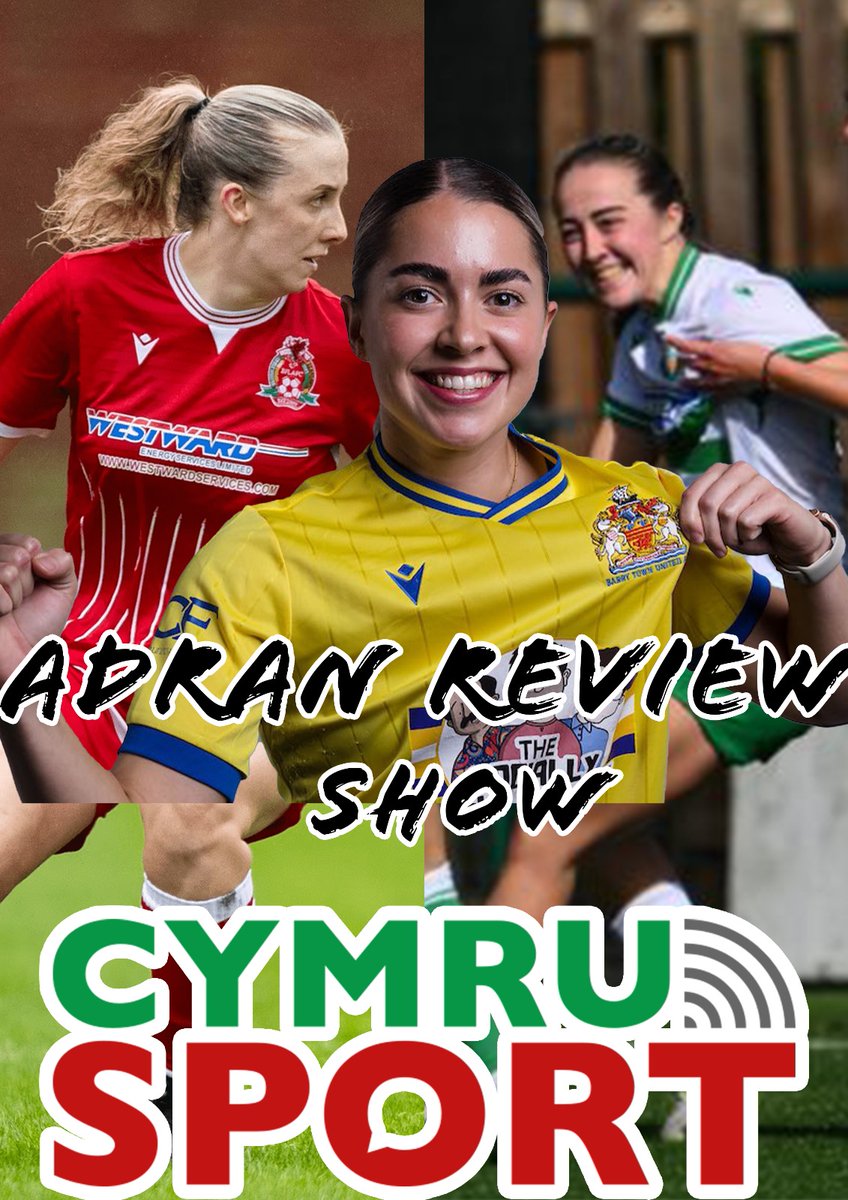 Episode 6 of the Adran League Show is now out, with special guest: 

Maria Francis-Jones of <a href="/tnsfcwomen/">The New Saints FC Women</a> and <a href="/FAWales/">FA WALES</a> 

cymrusport.cymru/adran-league-s…