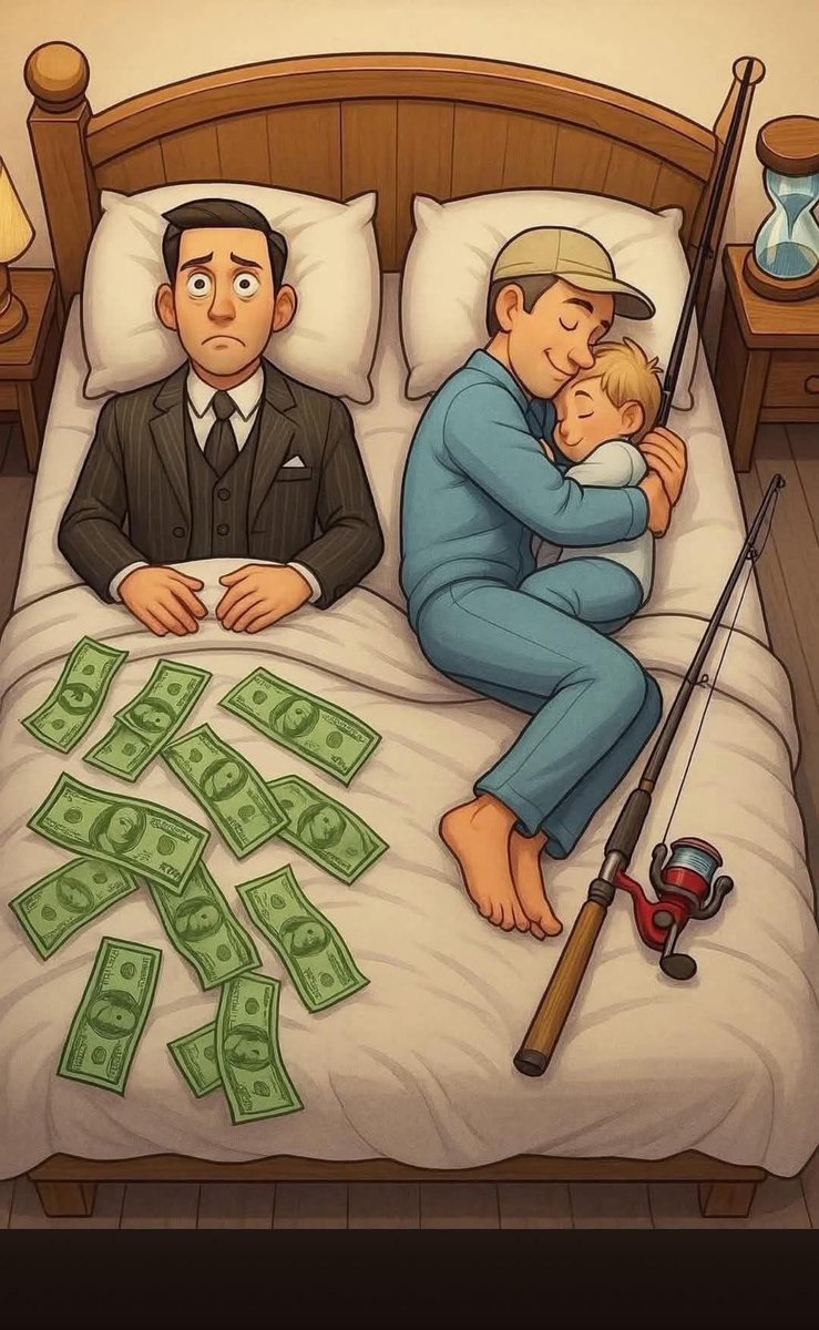MemoriaHabil's tweet image. A veces nos obsesionamos tanto con ganar más dinero…
que se nos olvida que el tiempo también tiene un precio.

Trabajas, produces, logras.
Pero, ¿a qué costo?

Un día te das cuenta de que ya no compartes cenas con tu pareja,
no ves a tus amigos,
y tus padres ahora te llaman…