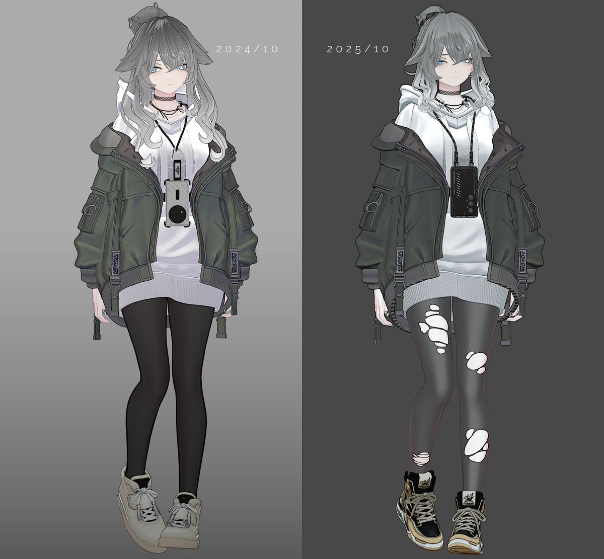 SGY_MR_92's tweet image. 新しい改変をしてガラッと印象変えるのもいいんですが、1年くらいかけて印象はほぼ変えずジワジワと外見年齢を成長させるような改変も楽しいんすよ