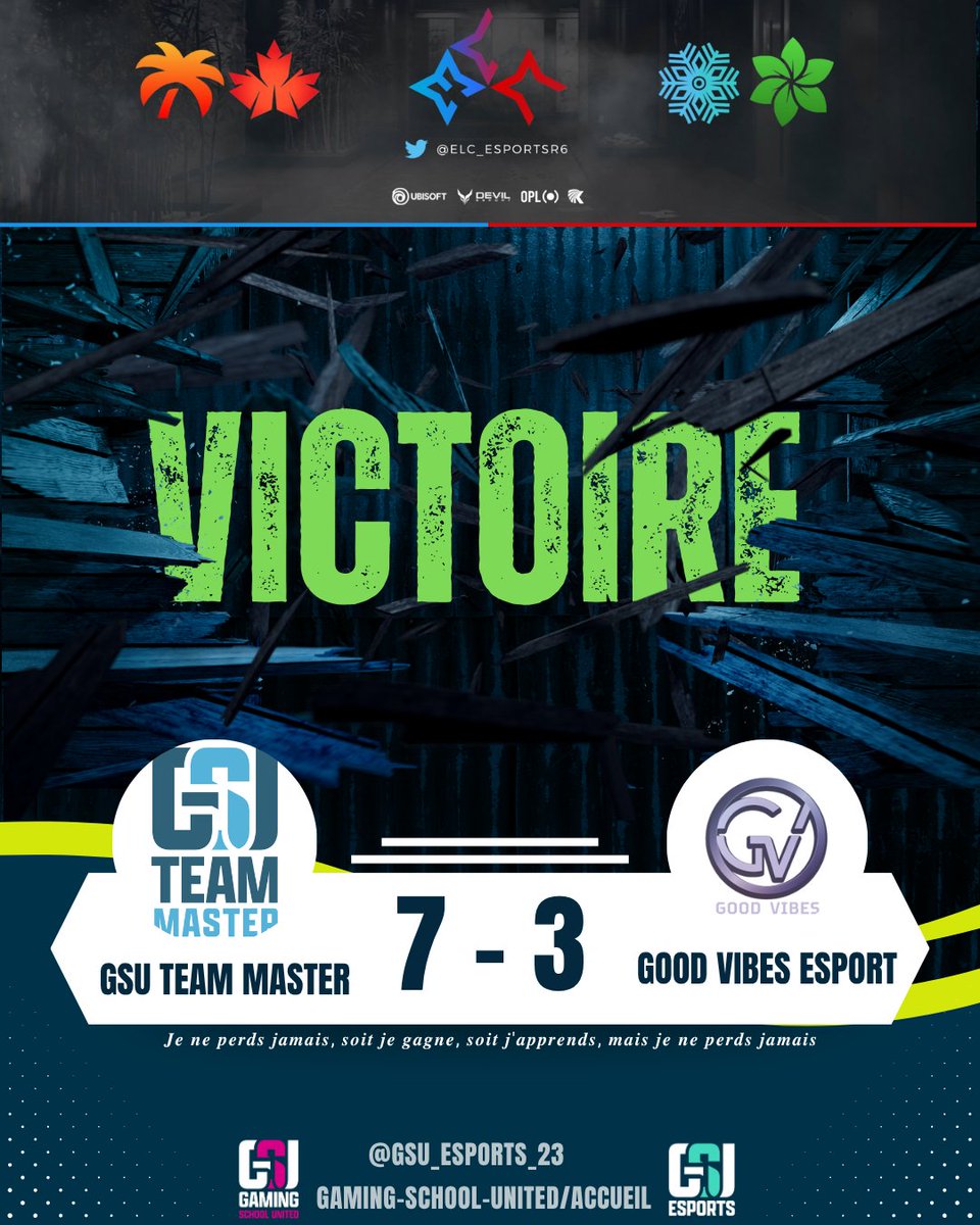 La "good vibes" était 100 % GSU Team Master aujourd’hui !

Une équipe soudée, concentrée et pleine d’énergie, qui nous offre le combo parfait pour un beau match. 

L’équipe avance sur un chemin qu’elle connaît — celui du travail, de la discipline et du plaisir de jouer ensemble