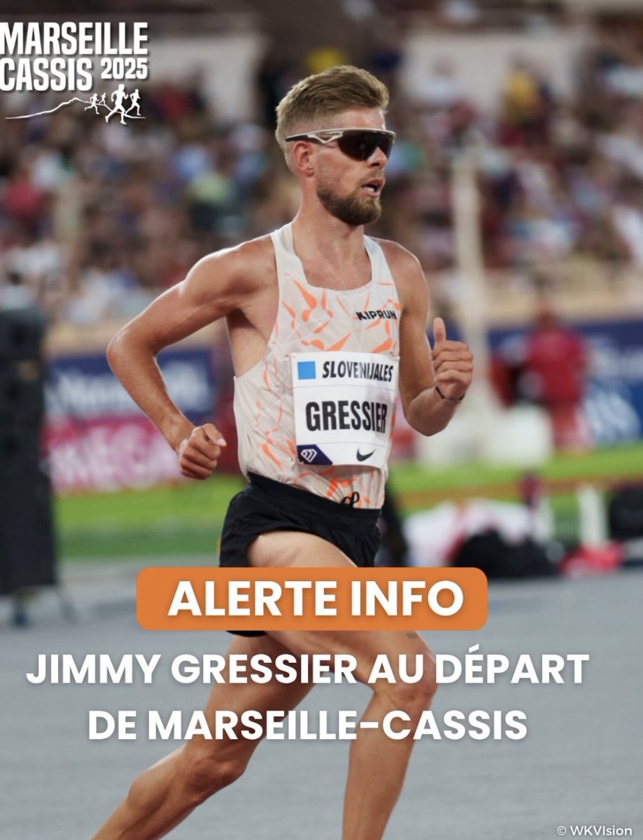 🚨 JIMMY GRESSIER au départ de Marseille-Cassis le 26 octobre 🔥🔥
