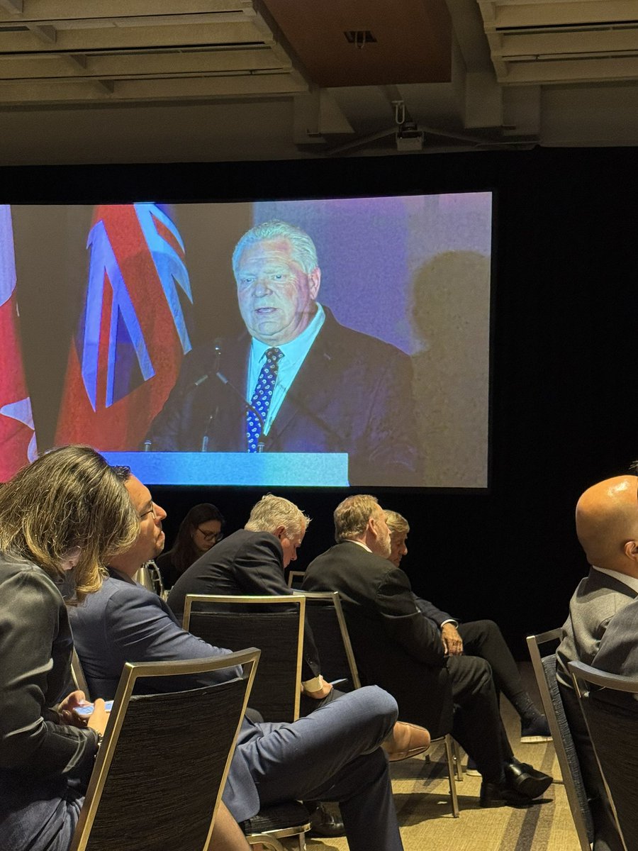 Ford this P.M. on ON’s next steps re internal trade:
(1) Expanding “as of right” labour mobility  and
(2) Mutual Recognition activation w/ other provinces &amp; territories

Good priorities, now to follow through.

Praised <a href="/VictorFedeli/">Victor Fedeli</a> ‘s relentlessness.