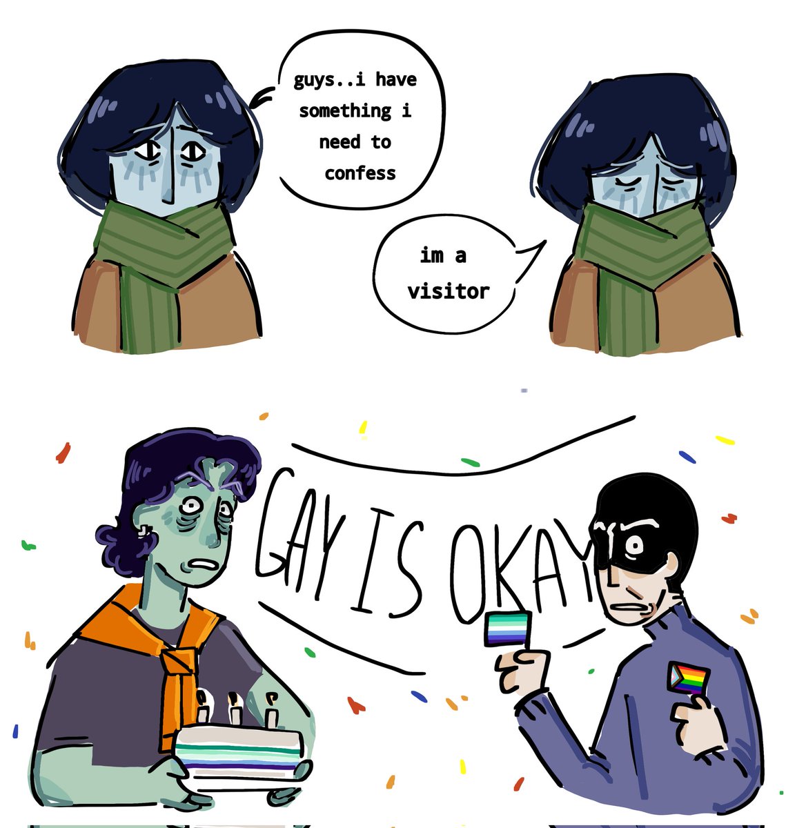 TELLURIUS's tweet image. im sure someone drew that already but whateva
#ninah #noimnotahuman