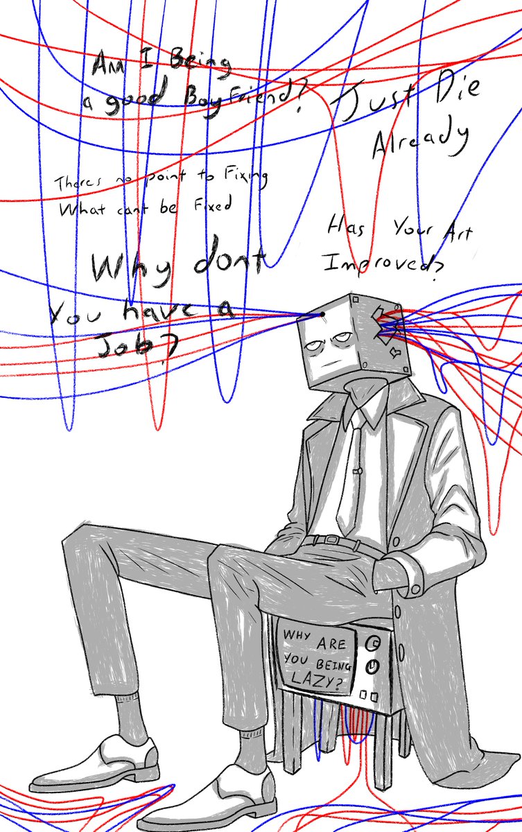 [VENT ART] - I dunno what to call this, this has just been my mood over the past few days