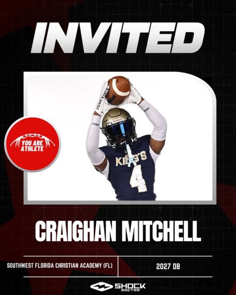 Thanks for the invite <a href="/youareathlete/">You Are Athlete</a>