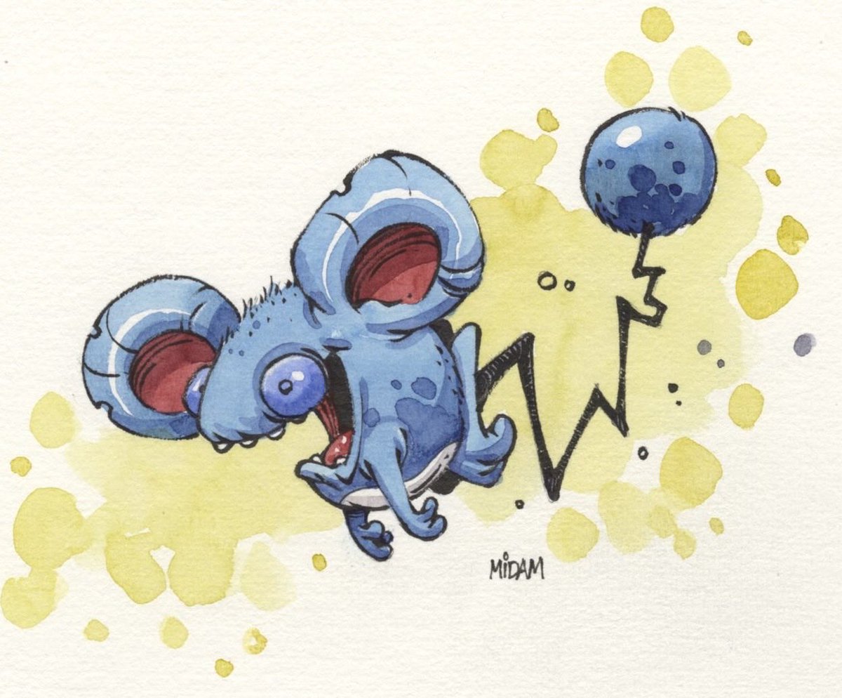 #marill Pokémon 0183 x #kidpaddle