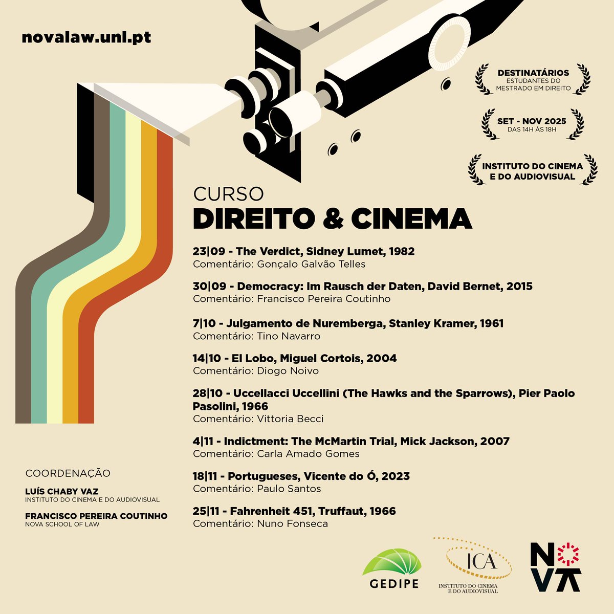 Francisco Pereira Coutinho (@fpcoutinho78) on Twitter photo O <a href="/DiogoNoivo/">Diogo Noivo</a> deu hoje uma lição magistral sobre o terrorismo etarra no curso de Direito & Cinema da NOVA School of Law. Obrigado, Diogo! O <a href="/DiogoNoivo/">Diogo Noivo</a> deu hoje uma lição magistral sobre o terrorismo etarra no curso de Direito & Cinema da NOVA School of Law. Obrigado, Diogo!
