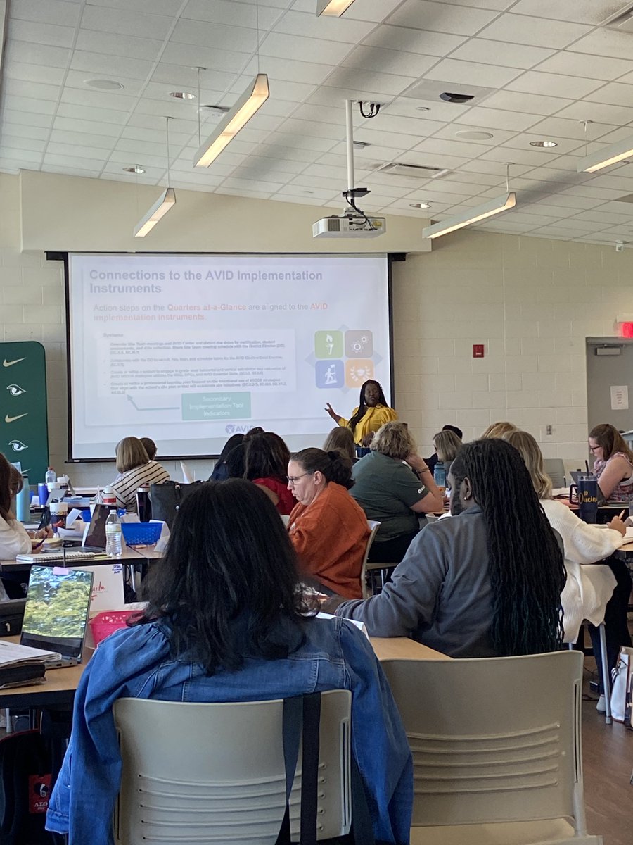 Learning a lot at the <a href="/AVID4College/">AVID</a> training for Site Coordinators today! Ready to take the next steps! <a href="/AVID_CSMS/">Carolina Springs AVID</a> <a href="/CSMS_Huskies/">Carolina Springs Middle School</a>