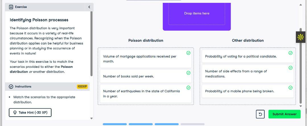 kafilat_yekeen's tweet image. Day 75 of #100DaysOfSQL
Focus: Dived deeper into distributions — learned about binomial, normal, and Poisson distributions, how to identify skewness, and grasped the Central Limit Theorem — a core concept in inferential statistics!
#DataAnalytics
#100DaysOfCode
