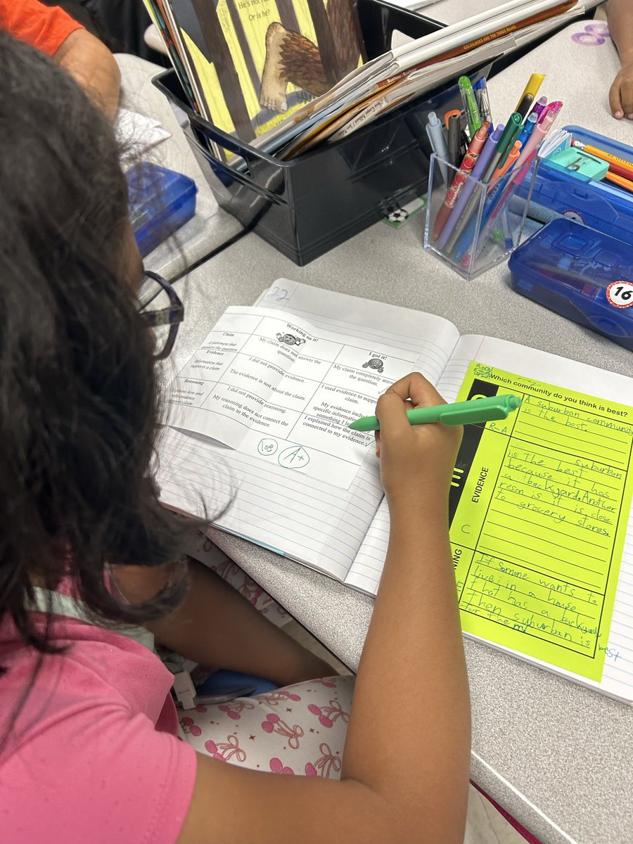 Lindsay Kulhanek (@lindskulhanek) on Twitter photo In science & social studies, our students in <a href="/CME3rdGrade/">CME 3rd Grade</a> are rocking short constructed responses! They're making claims, backing them with evidence, and explaining how it all connects. <a href="/CME_Tigers/">Colony Meadows</a> In science & social studies, our students in <a href="/CME3rdGrade/">CME 3rd Grade</a> are rocking short constructed responses! They're making claims, backing them with evidence, and explaining how it all connects. <a href="/CME_Tigers/">Colony Meadows</a>