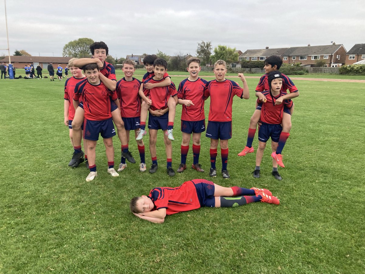 The U13 boys rugby team put on a tremendous display in the Cleveland County 10’s. Finishing as runners up they scored some outstanding tries alongside some powerful defence. The whole squad were excellent with Max making tackle of the day and Kabir the unsung hero! 🏉🏉