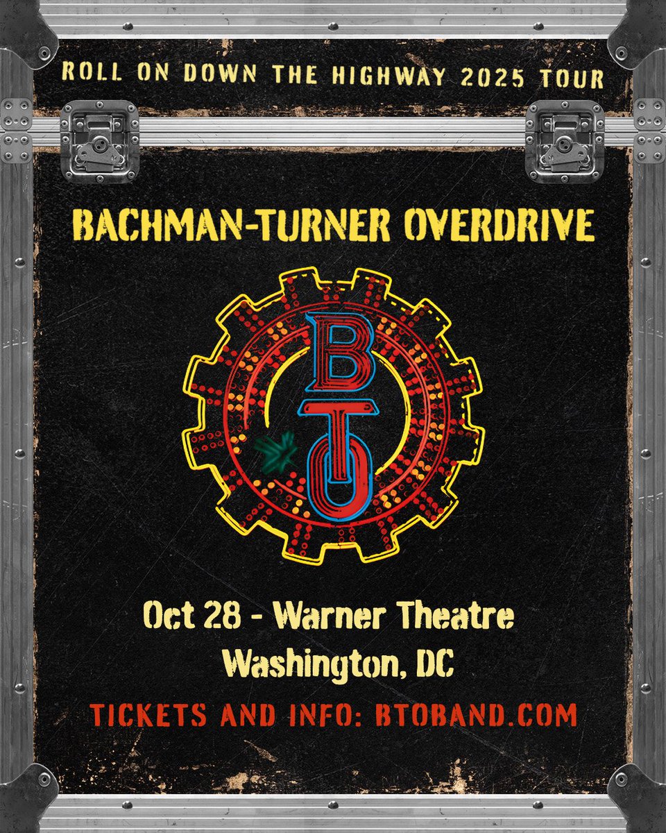 Two weeks from tonight we roll into Washington, DC. The Warner Theatre is the place to be on October 28! Grab your tickets now at loom.ly/Hx2WZ9g and tell us which songs you’d like to hear on the setlist! 🤘