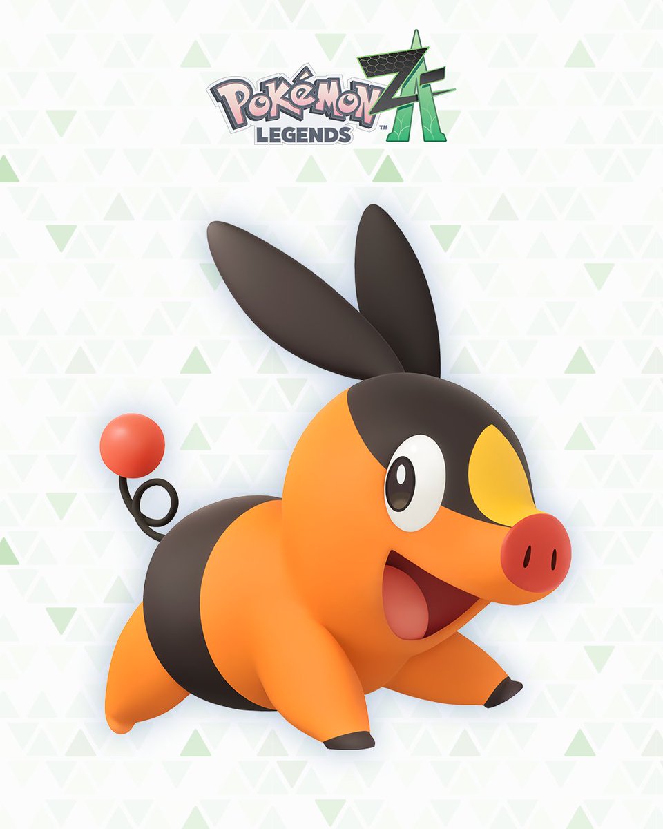 Start your adventure with Tepig in just 2 days! 🧡 It loves to roast and eat Berries, but sometimes it gets too excited and burns them to a crisp, rendering them inedible. 

#PokemonLegendsZA