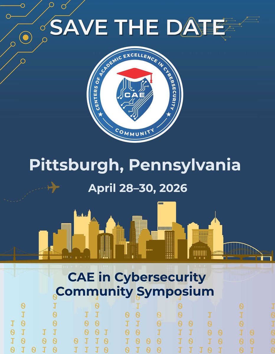 CAE in Cybersecurity Community tweet media