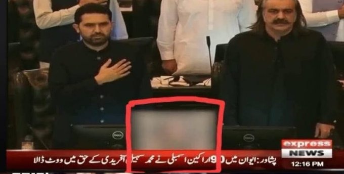 Losers you can blur him from TV but not from our hearts.