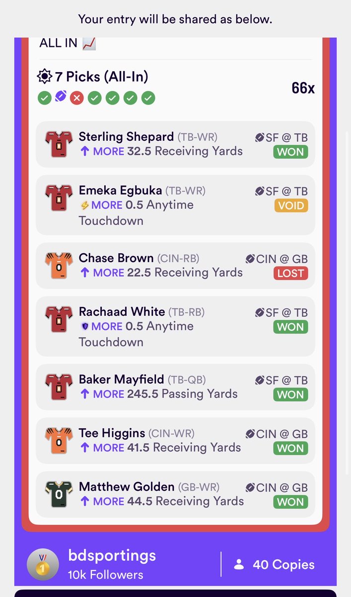 BDSportings's tweet image. ANY OF THESE 3 🫡

Revers For The People 😅

Great Weekend Nonetheless 📈

Appreciate All The Supporters 🤝