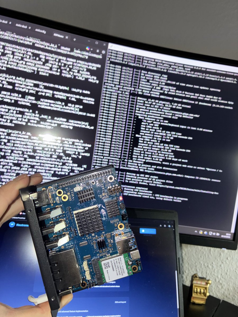 Let’s mine some NTRX <a href="/Neutronexio/">Neutronex</a> 
#Depin #Neutronex #OrangePi