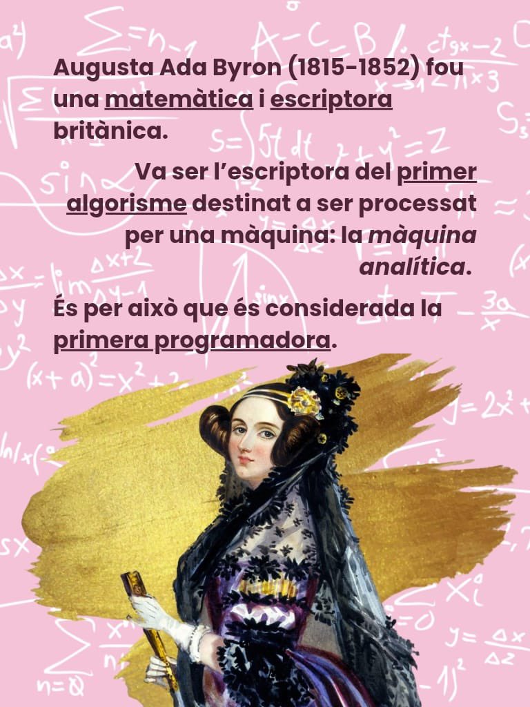 ADRMates's tweet photo. Hui, 14 d'octubre de 2025, es celebra el dia d'Ada Lovelace. Des de l'AdR de la Facultat de Ciencies Matematiques volem ficar en valor el treball de les nostres companyes de @bioadr , @adrquimica 
@AdRFisOp i @adr_etse_uv 
Feliç dia a totes! https://t.co/eMOR3ePIjY