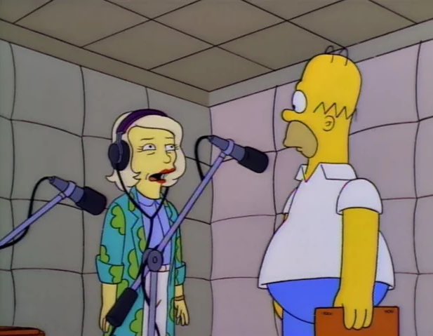 Very few cartoons are broadcast live, it's a terrible strain on the animator's wrists.