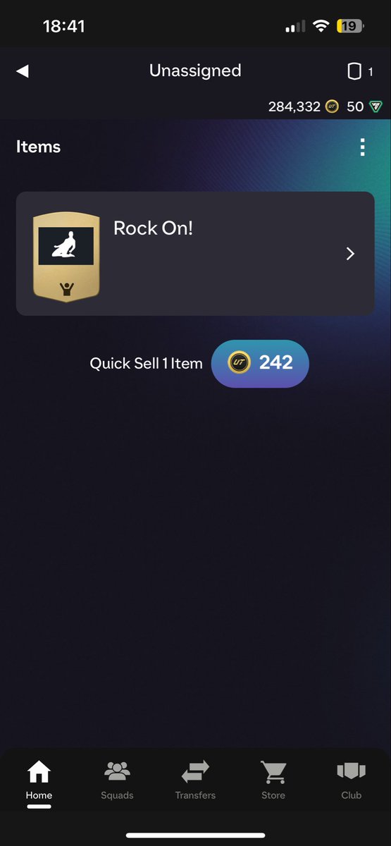 UpTheBluesMM's tweet photo. @Your_Fut_Card I got this. Wtf is this? https://t.co/sTSILvUOau