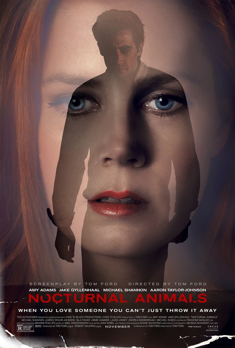 Una de las mejores películas del siglo XXI, y de la que se habla muy poco, es #AnimalesNocturnos (2016). Una gozada de esas que me recuerdan por qué amo el cine.

ℹ️ 5 PUNTOS CLAVE. ABRO HILO ⬇️

Susan Morrow, una galerista de arte en Los Ángeles atrapada en un matrimonio