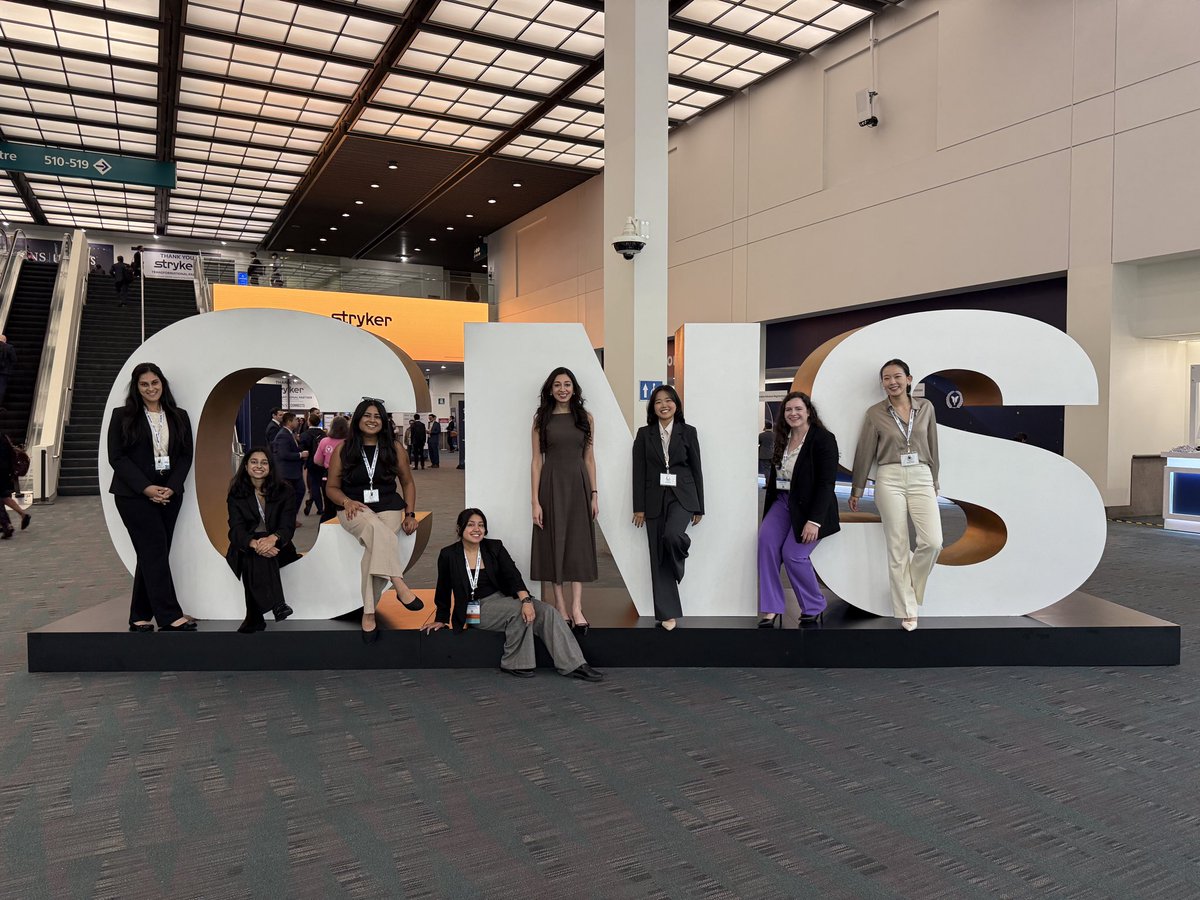 Strong showing of our <a href="/PittTweet/">University of Pittsburgh</a> <a href="/PittHealthSci/">Pitt Health Sciences</a> medical students here at #CNS2025 <a href="/CNS_Update/">CNS</a>!! 

<a href="/PittNeurosurg/">Pitt Neurosurgery</a> <a href="/NitinAgarwalMD/">Nitin Agarwal, M.D.</a> <a href="/hadjiMDPhD/">Costas Hadjipanayis</a> <a href="/DrRFriedlander/">Robert Friedlander</a> <a href="/dtfernandesc/">David T. Fernandes Cabral</a> <a href="/WomenInNSGY/">Women In Neurosurgery (WINS)</a>