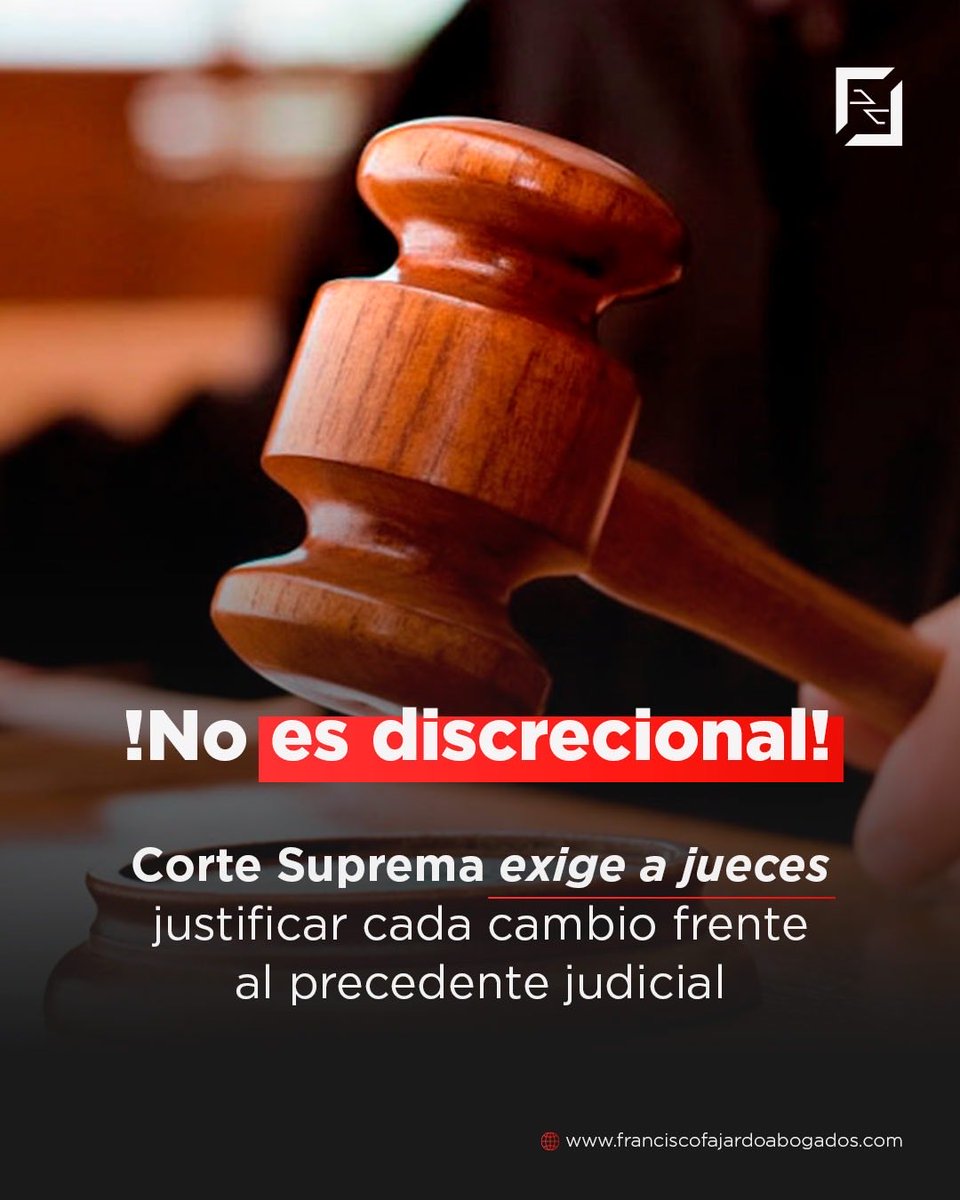 ff_abogados's tweet image. #PrecedenteJudicial | *Corte Suprema reitera rigor al apartarse del precedente*

⚠️ En la Sentencia SC1854-2025, la Corte Suprema de Justicia recordó que los jueces deben justificar de forma razonada, clara y suficiente cualquier decisión que se aparte del precedente