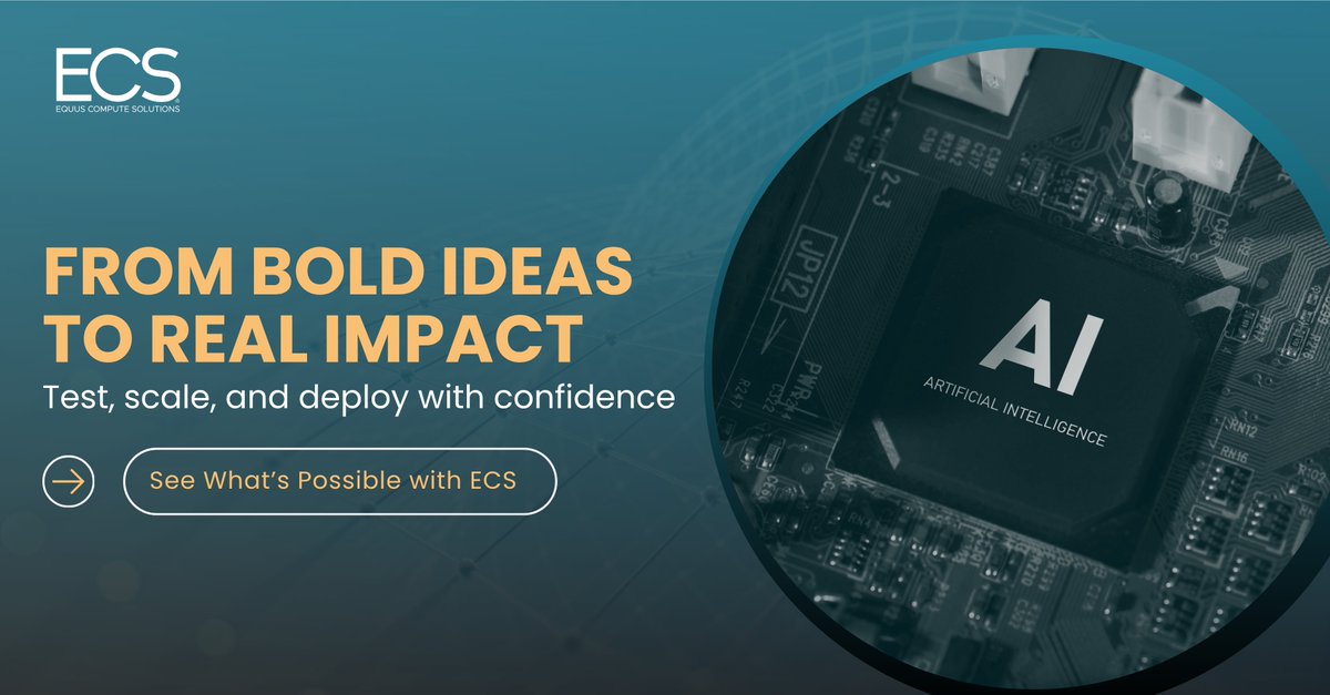 EquusCS's tweet image. AI isn’t slowing down, and neither should your infrastructure.

ECS DeepSeek helps you test, scale &amp;amp; deploy with confidence on Intel®, Gaudi®, &amp;amp; NVIDIA® platforms.

🚀 See what’s possible: equuscs.com/deepseek 

#DeepSeek #AIInfrastructure #WhyECS