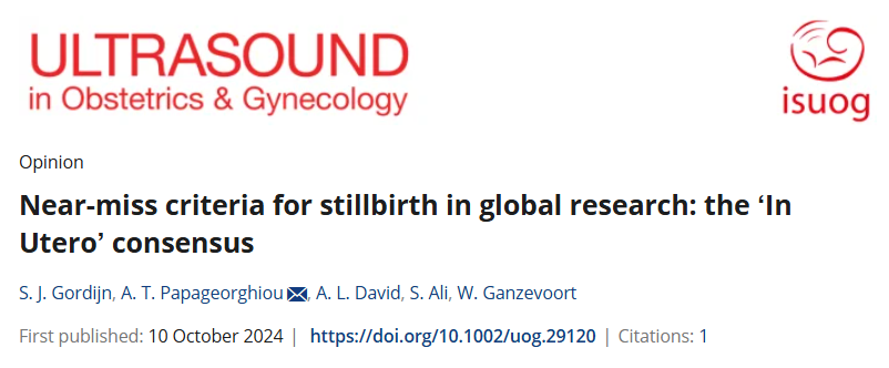 In case you missed it, read the opinion article by Gordijn et al. introducing the Wellcome Leap ‘In Utero’ programme this #BabyLossAwarenessWeek. This initiative aims to tackle the global issue of stillbirth by developing scalable methods for accurate measurement, modelling and