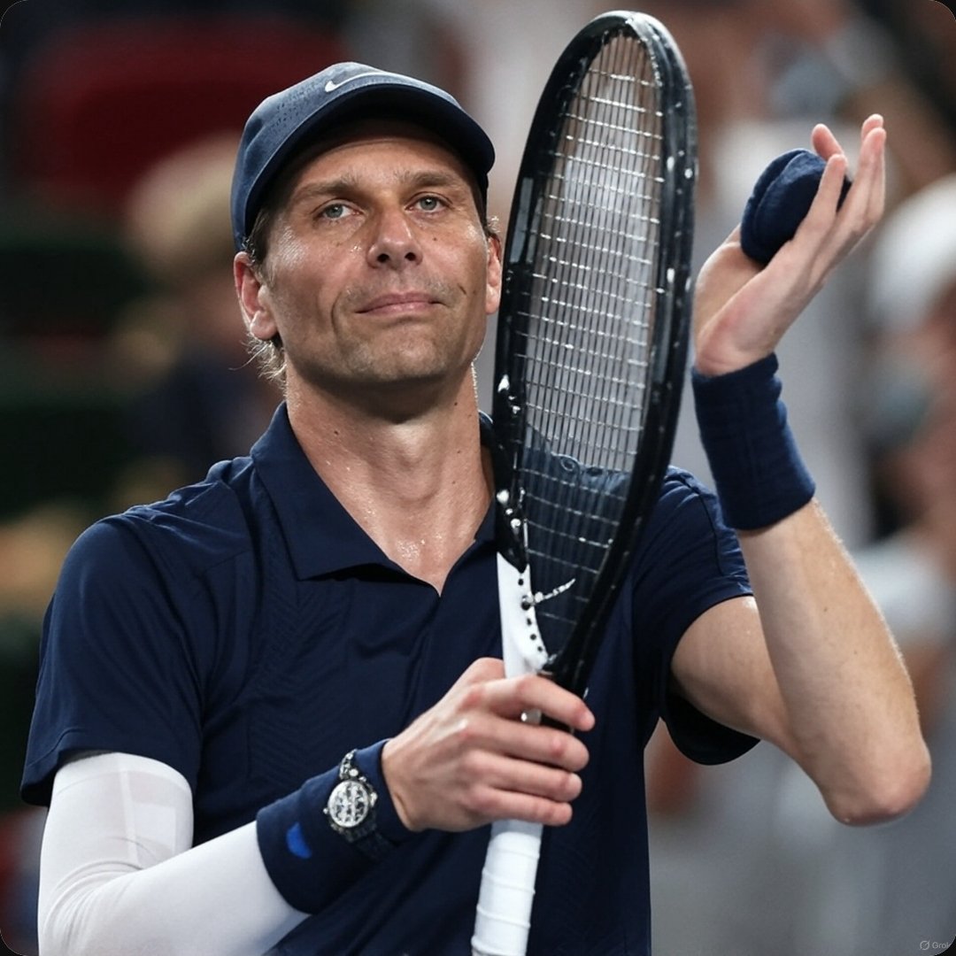 Darmumas's tweet image. "Tsitsipas? Parte favorito, non scordiamoci che è avanti 6-3 negli scontri diretti: devo giocare il mio miglior tennis e non è detto basterà. Amma faticá."