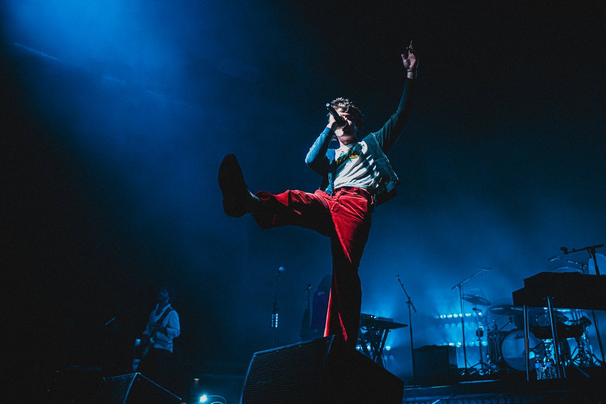 CriterionOKC's tweet photo. Last night’s SOLD OUT show was one for the books! Djo absolutely blew us away, and you, OKC, matched that energy every step of the way. Thank you for showing up and making Monday nights feel like the weekend. 💫 https://t.co/2l46hpiqeq